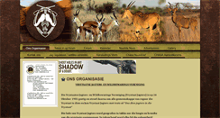 Desktop Screenshot of fshunters.co.za